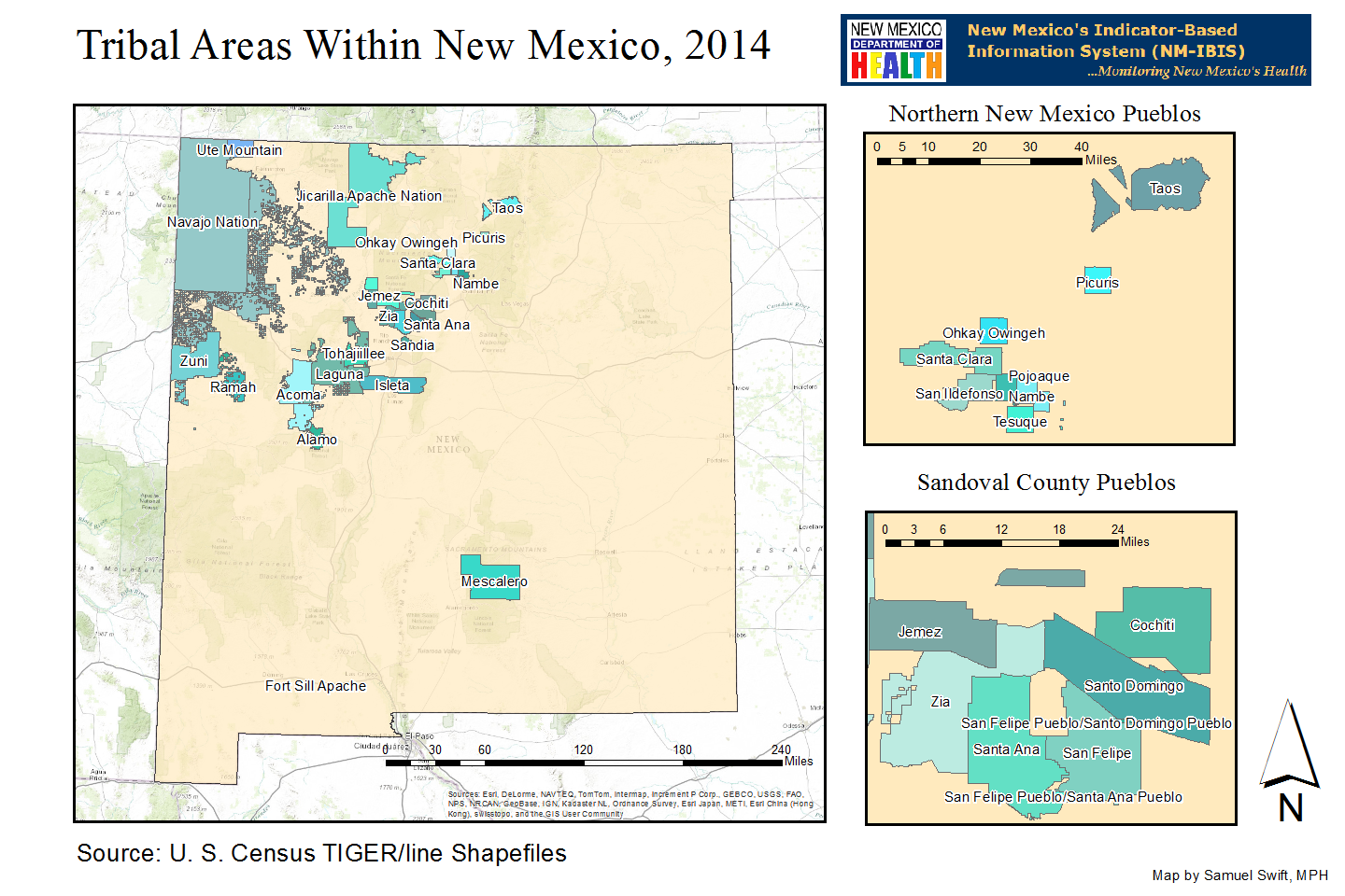 NM Tribal Area Geographies